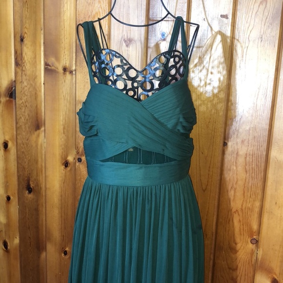 Birdy grey ELSYE DRESS MESH EMERALD bridesmaids dress size medium green wedding​ - Picture 5 of 16